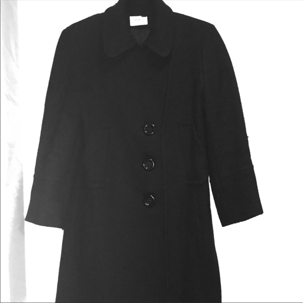 Pea coat, black color, great for a cool weather